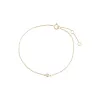 Tiny Diamond Bezel Bracelet 14K sold by Adina Eden's