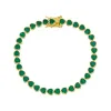 Bezel Heart Tennis Bracelet sold by Adina Eden's