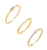 Touch Of Bezel Ring Combo Set sold by Adina Eden's