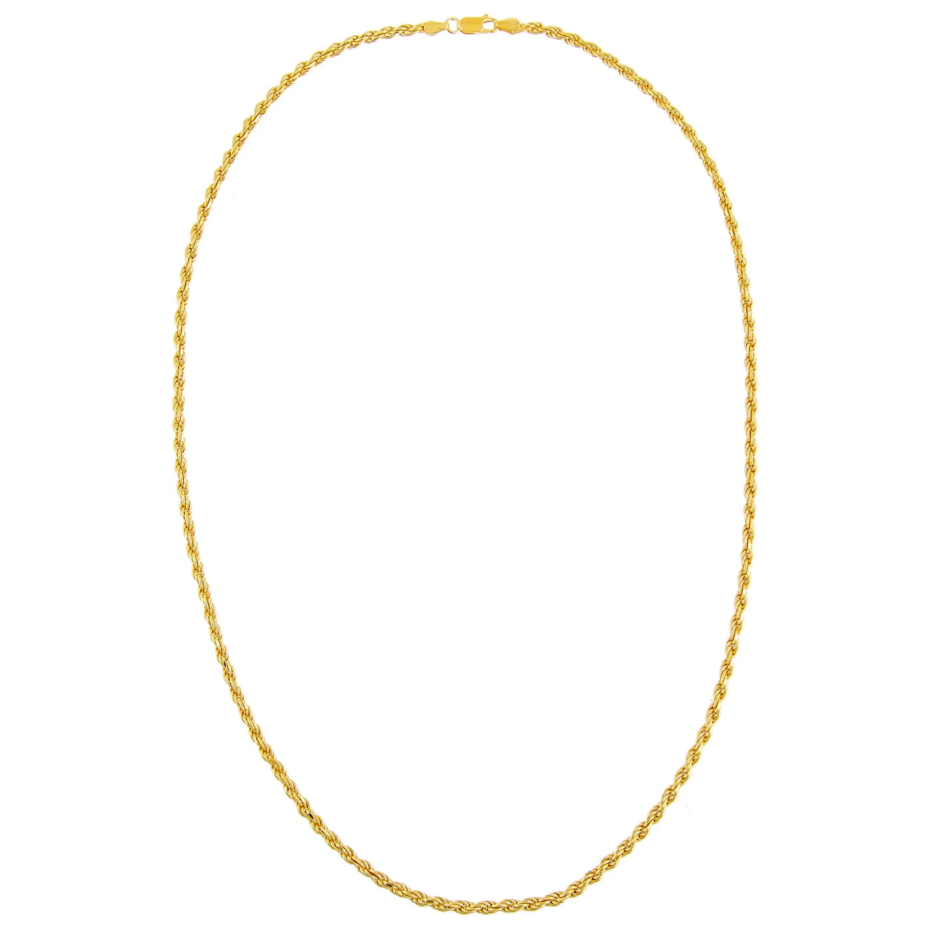 Men's Rope Chain Necklace sold by Adina Eden's product image thumbnail 3