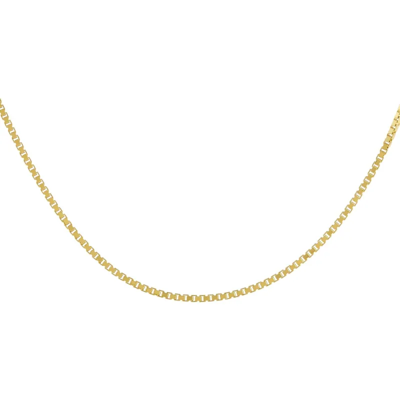 Box Chain Necklace sold by Adina Eden's
