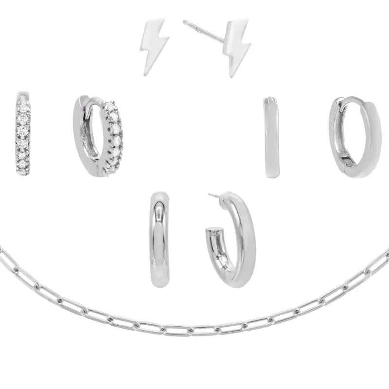 The Silver Lover Combo Set sold by Adina Eden's