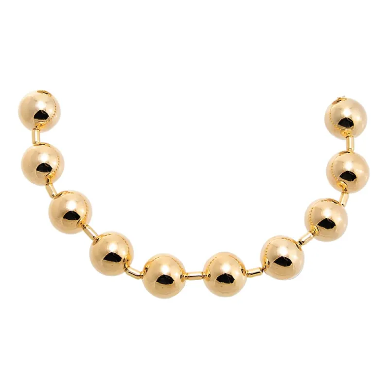 Solid Large Beaded Ball Necklace sold by Adina Eden's