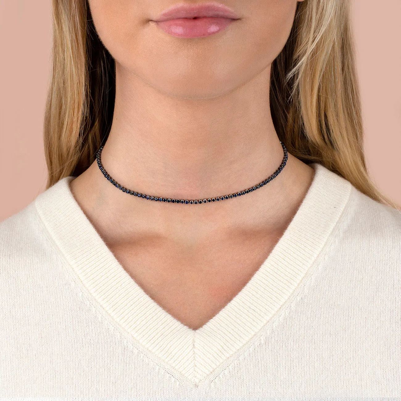 Colored Tennis Choker sold by Adina Eden's product image thumbnail 2