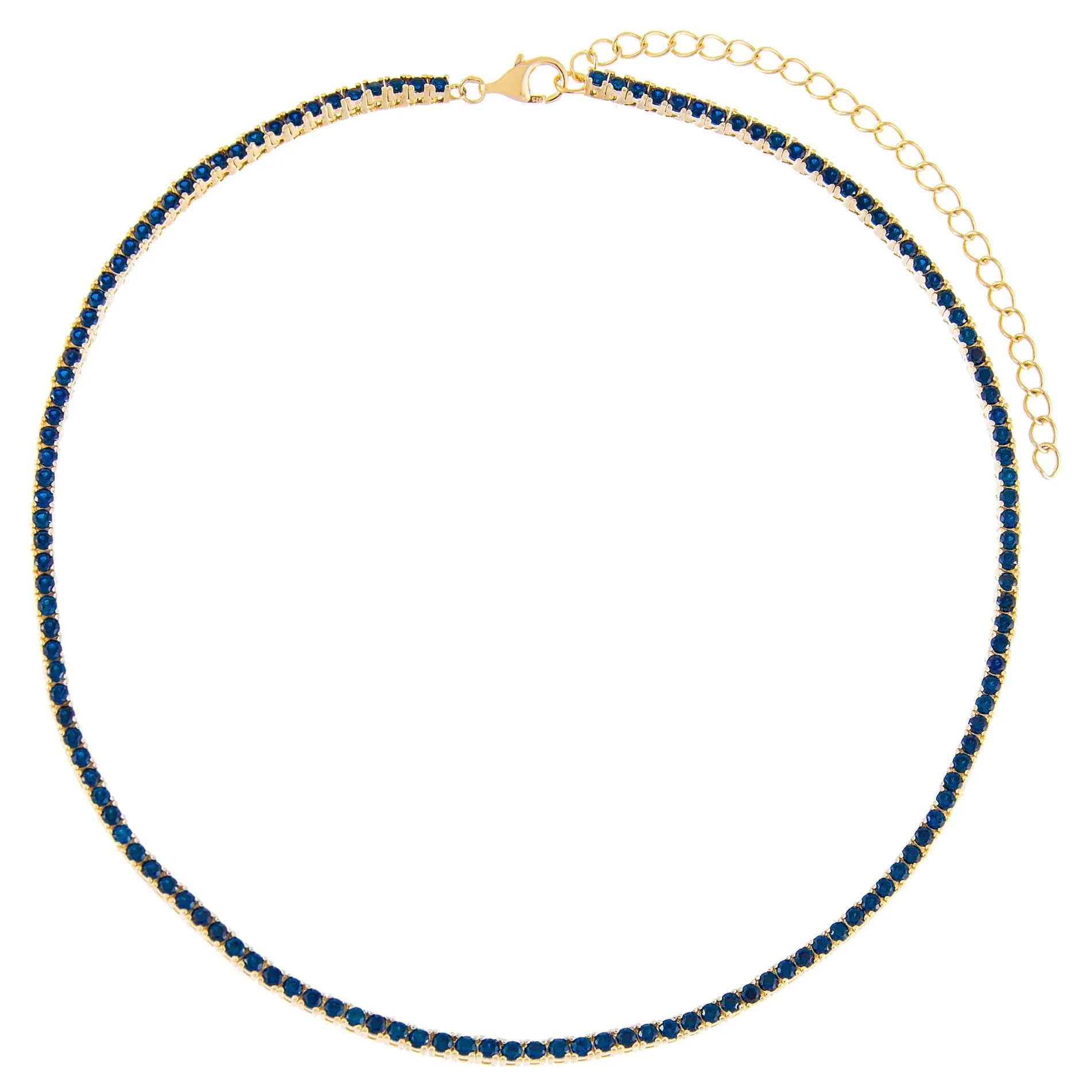 Colored Tennis Choker sold by Adina Eden's product image thumbnail 5