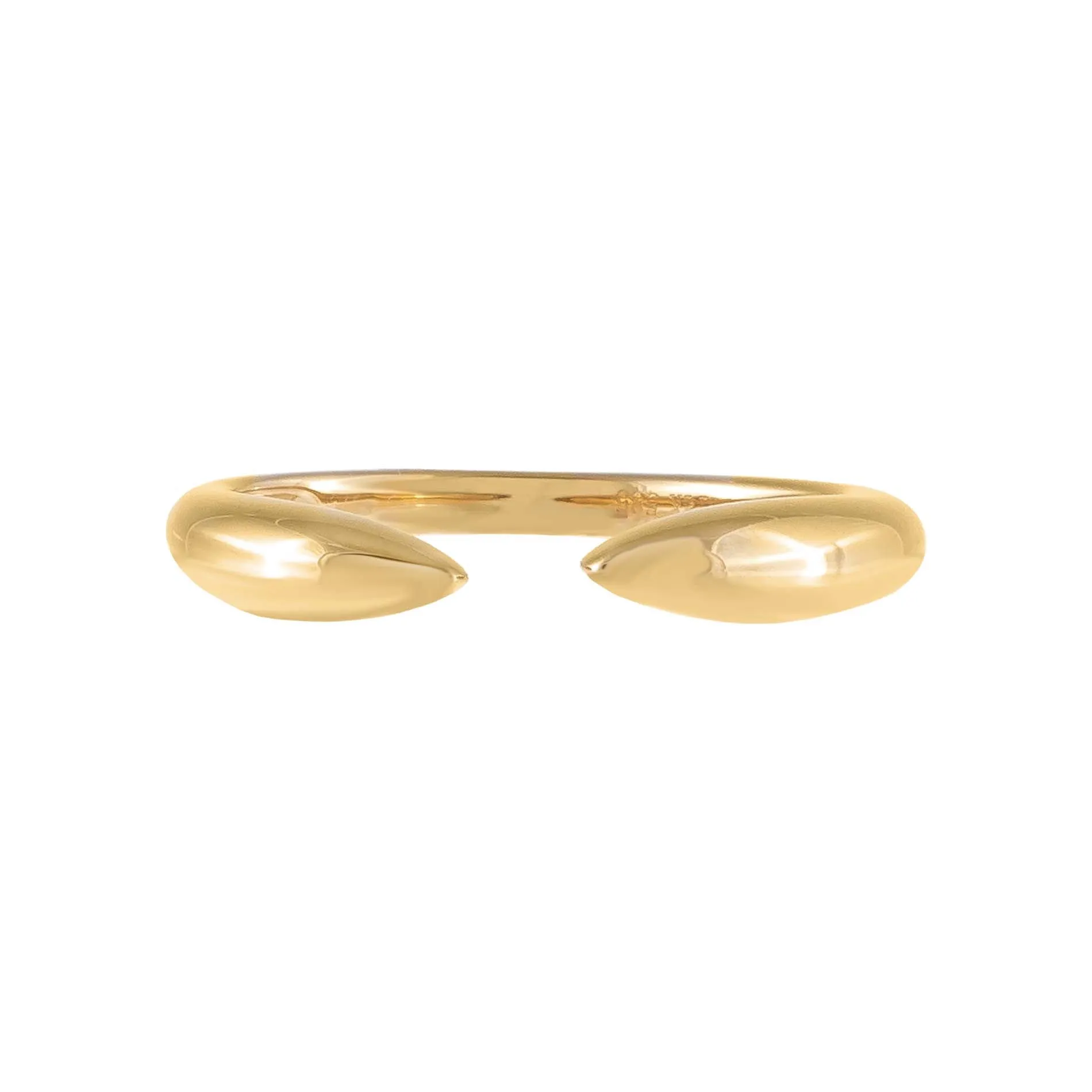 Solid Claw Ring 14K sold by Adina Eden's product image thumbnail 3