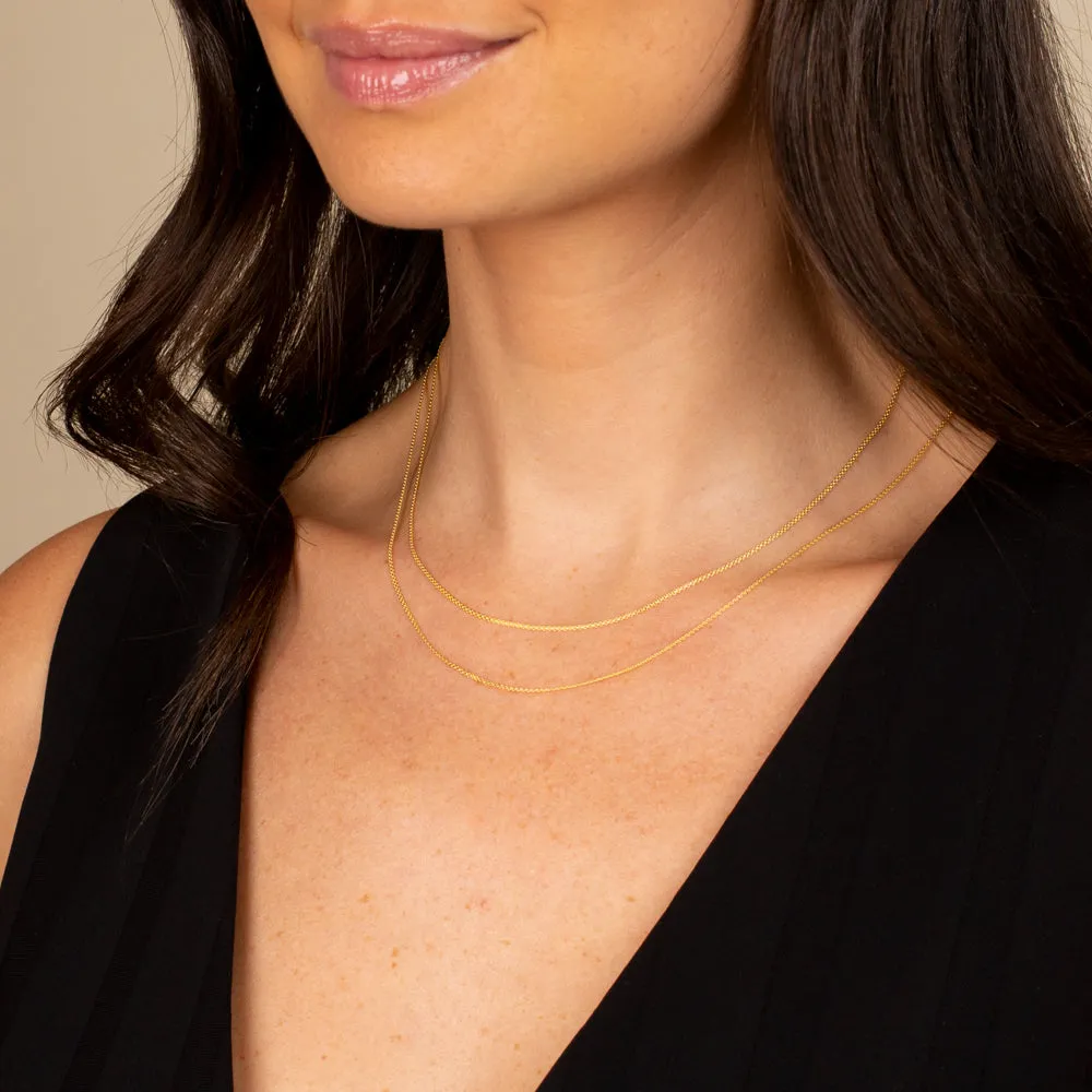 Cable Chain Necklace sold by Adina Eden's product image thumbnail 2