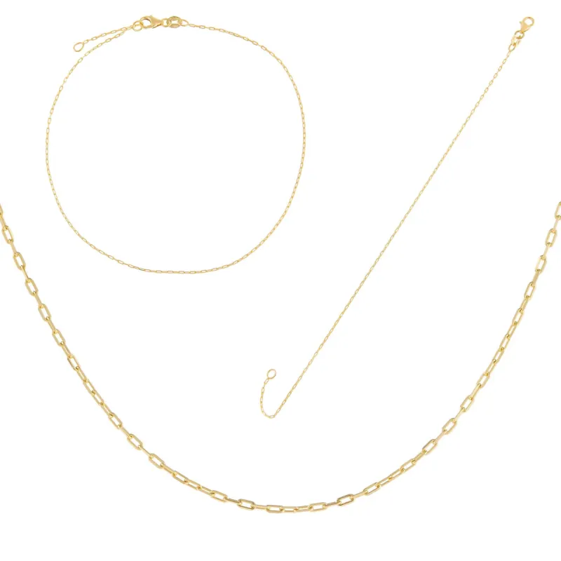 The Link Lover Holiday Gift Combo Set 14K sold by Adina Eden's