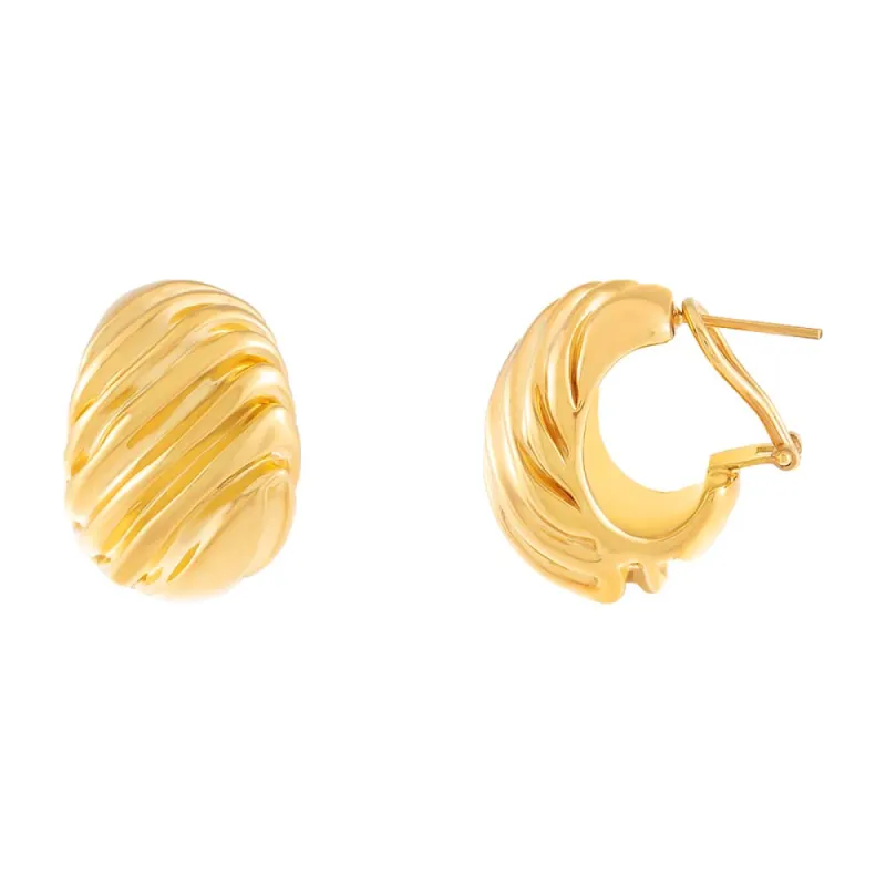 Large Vintage Earring 14K sold by Adina Eden's