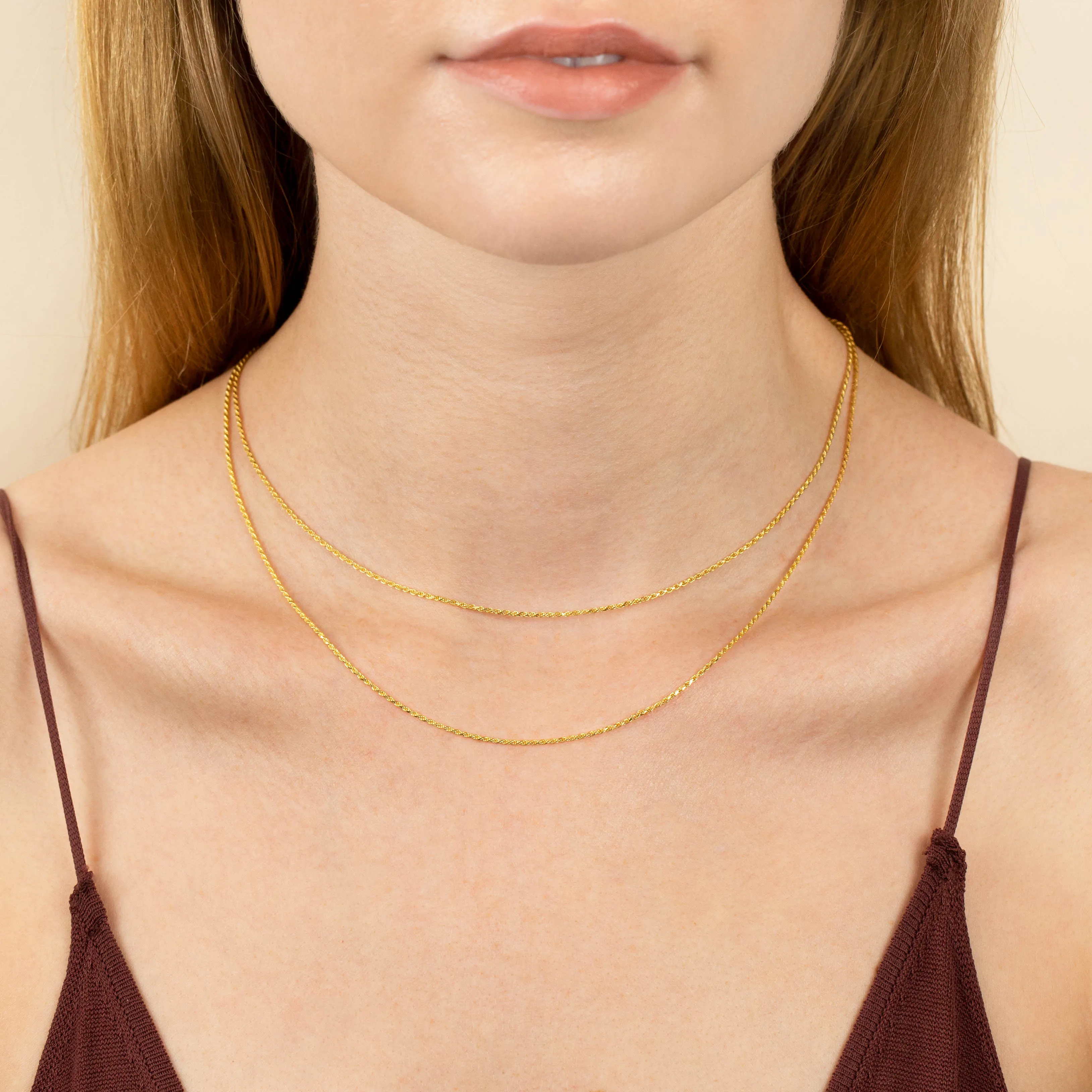 Rope Chain Necklace Combo Set sold by Adina Eden's product image thumbnail 2