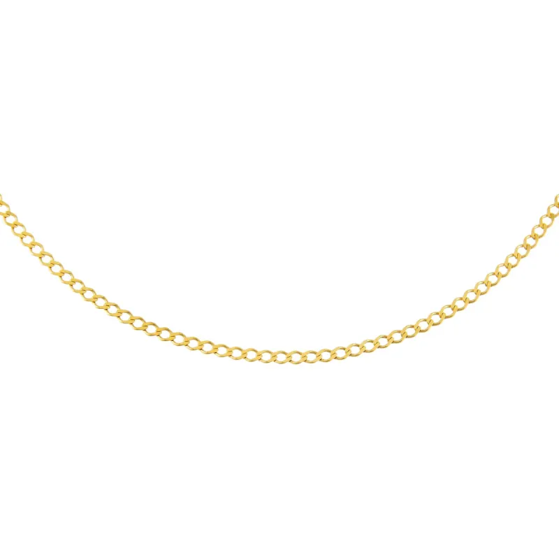 Cuban Flat Necklace sold by Adina Eden's