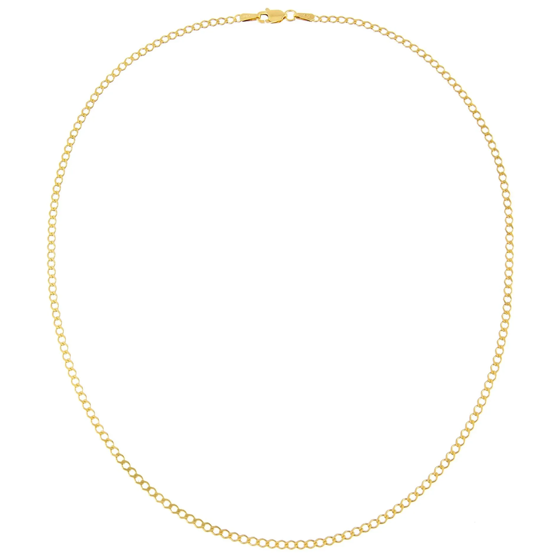 Cuban Flat Necklace sold by Adina Eden's product image thumbnail 3