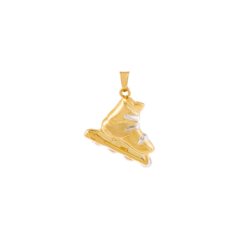 Skate Charm 14K made by Adina Eden's