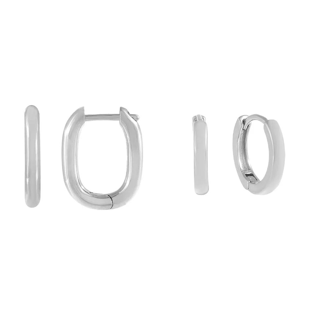 Solid Huggie Earring Combo Set sold by Adina Eden's product image thumbnail 2