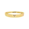 CZ Pave Triangle Wide Bangle Bracelet sold by Adina Eden's