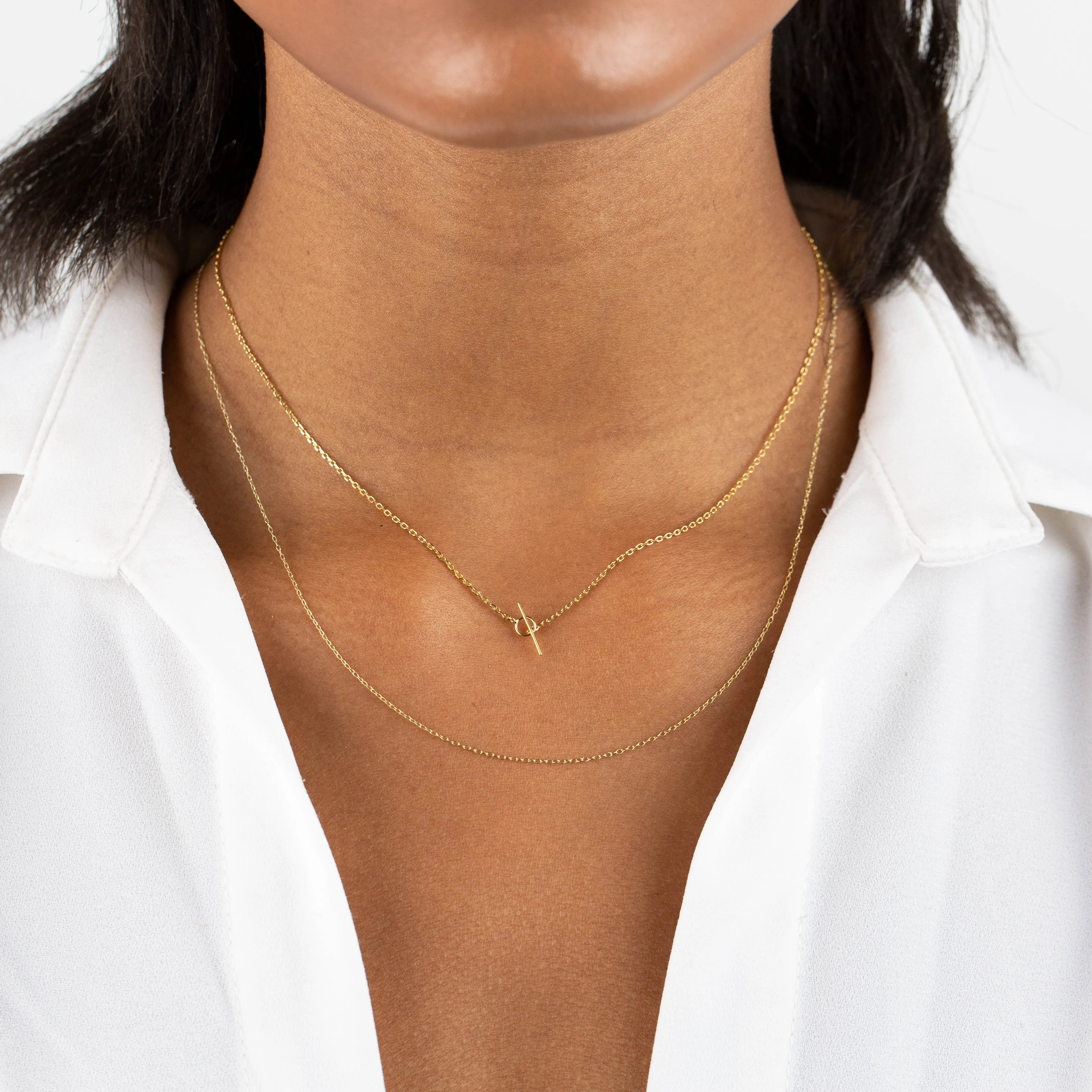 Chain Toggle Necklace Combo Set sold by Adina Eden's product image thumbnail 2