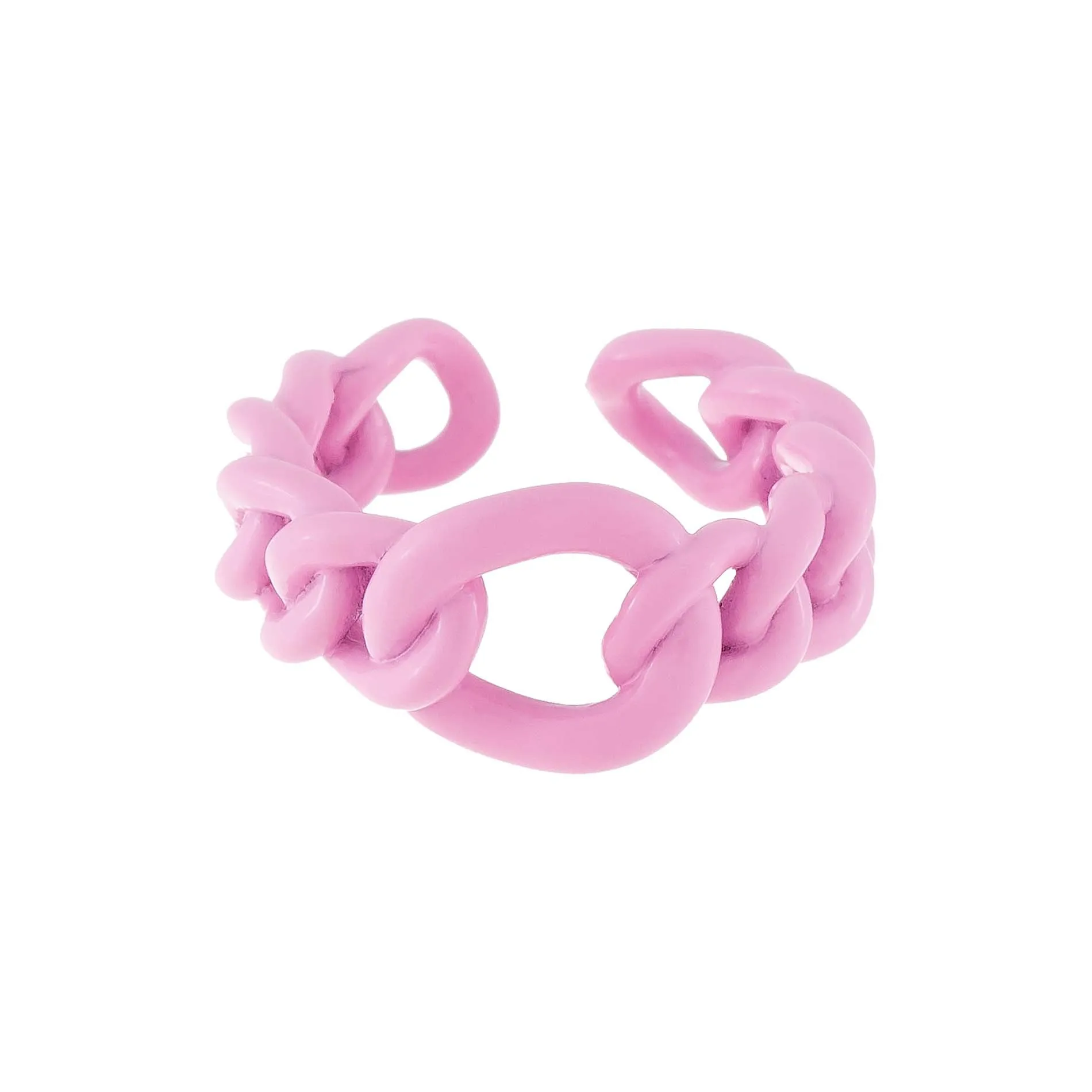 Enamel Chunky Chain Ring sold by Adina Eden's product image thumbnail 5