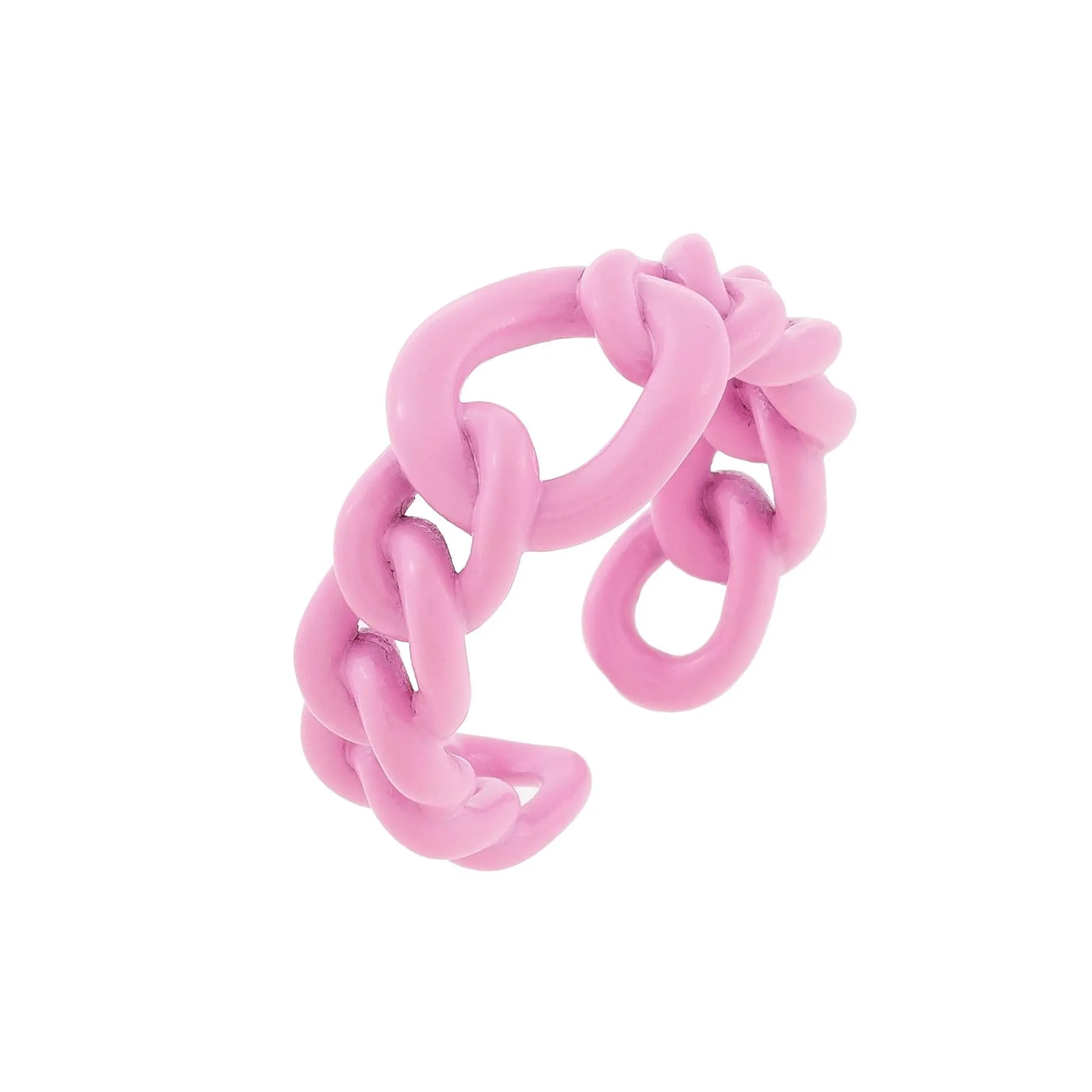 Enamel Chunky Chain Ring sold by Adina Eden's product image thumbnail 3