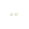 Four Prong Pearl Stud Earring sold by Adina Eden's
