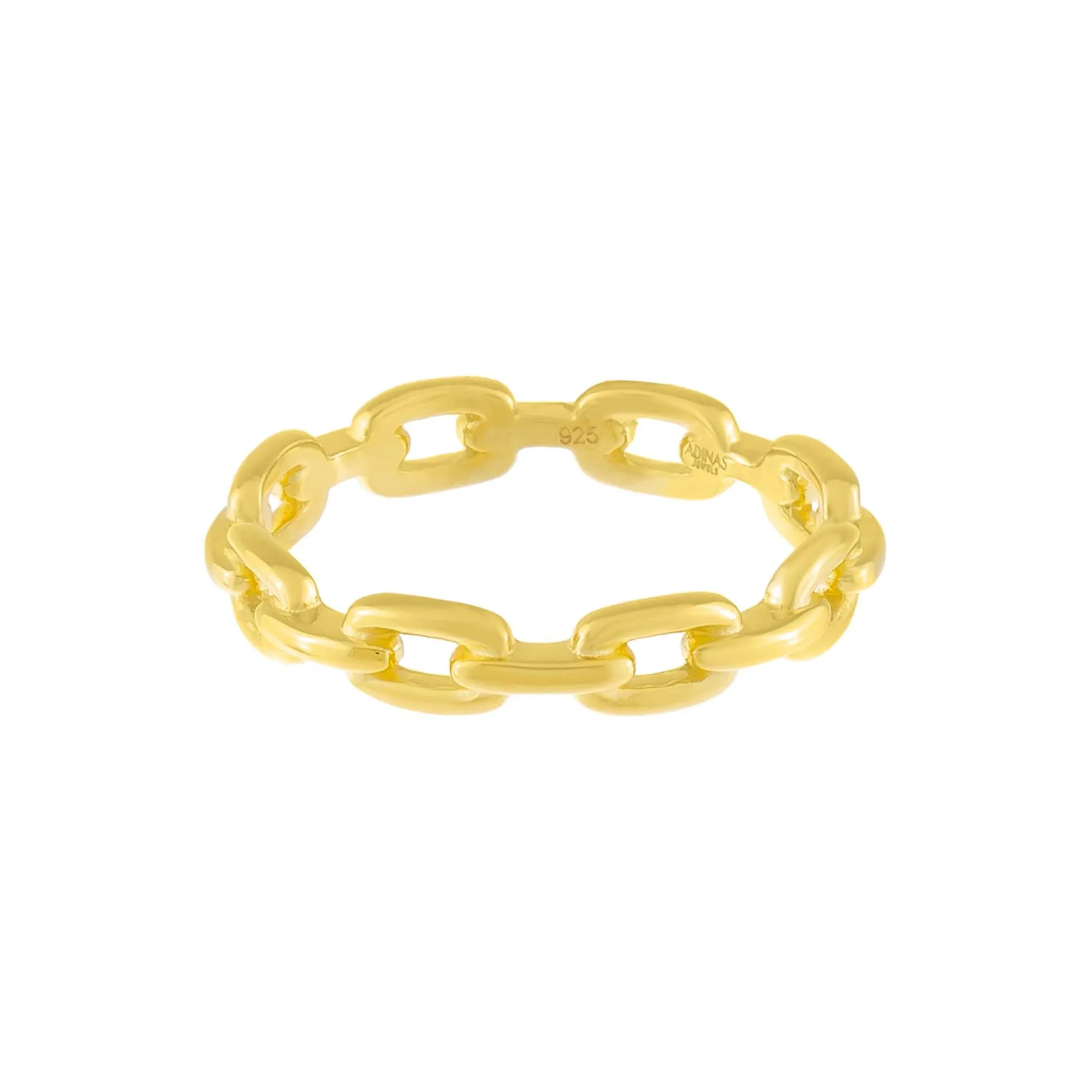 Chain Link Ring sold by Adina Eden's product image thumbnail 2