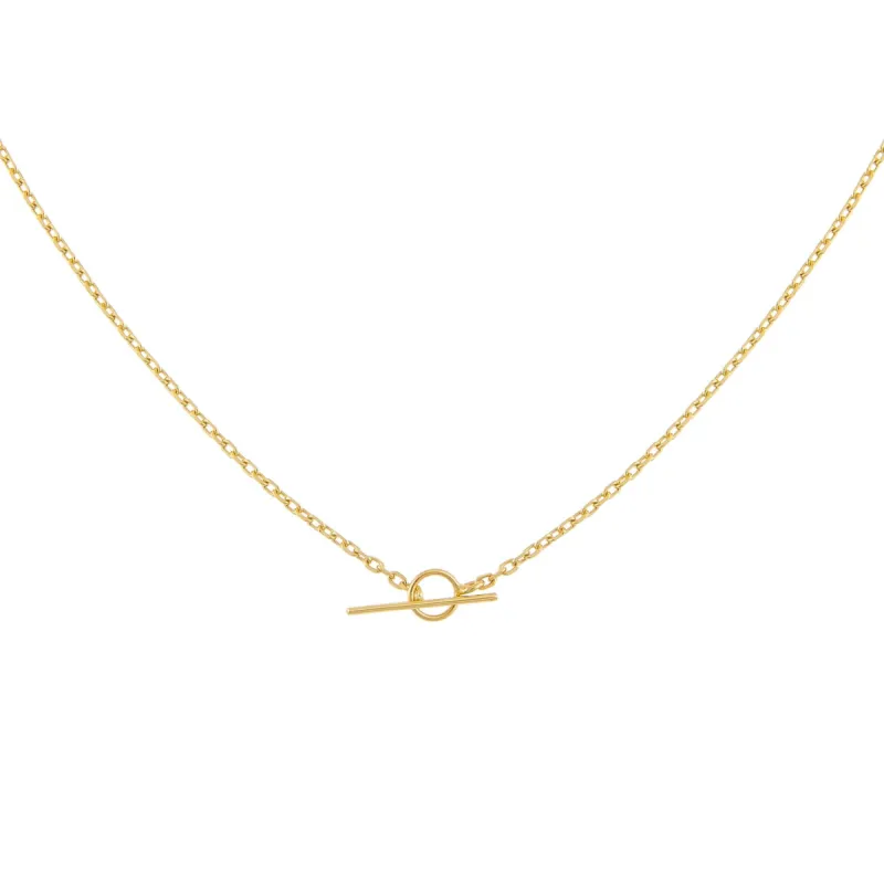 Thin Chain Toggle Choker sold by Adina Eden's