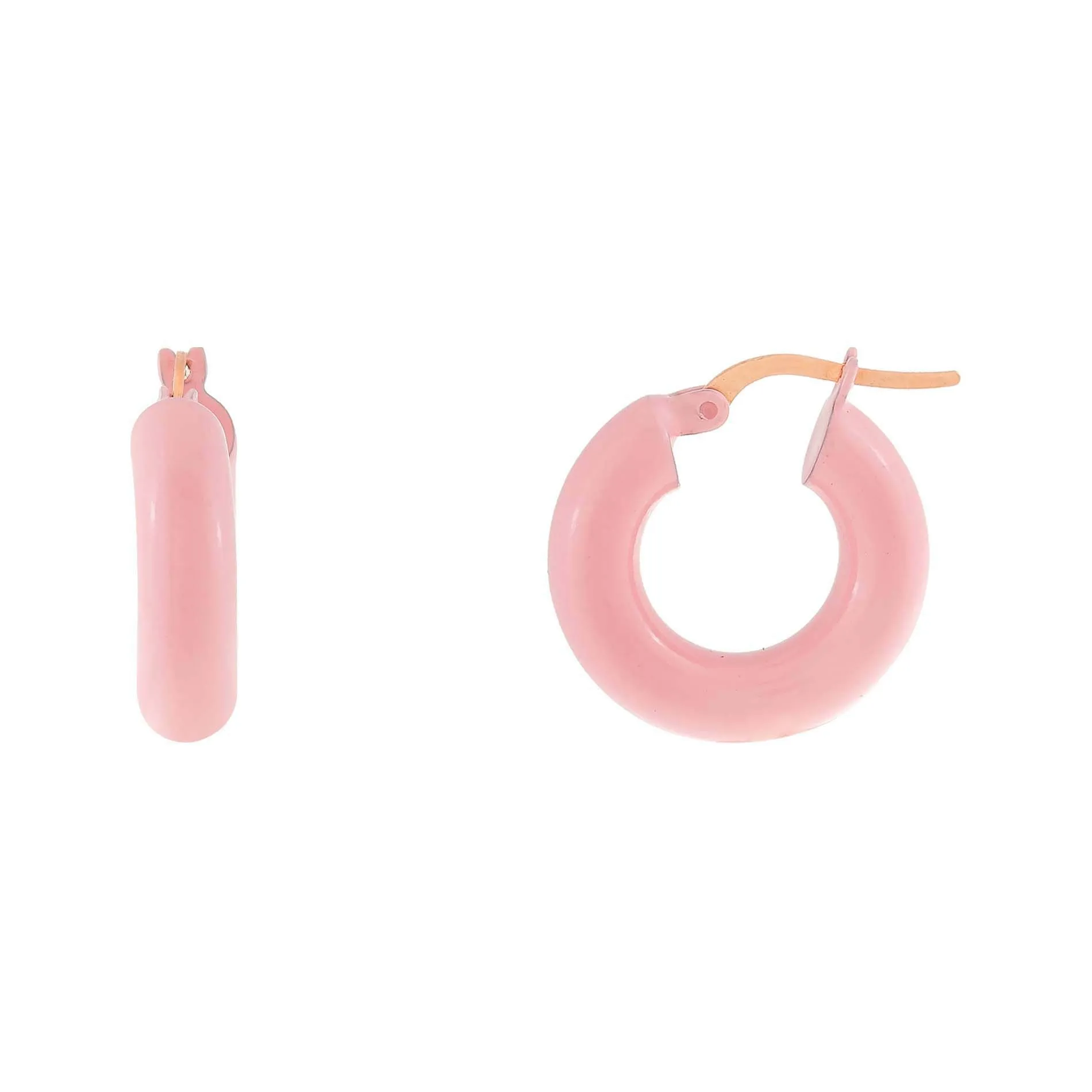 Pastel Colored Hoop Earring sold by Adina Eden's