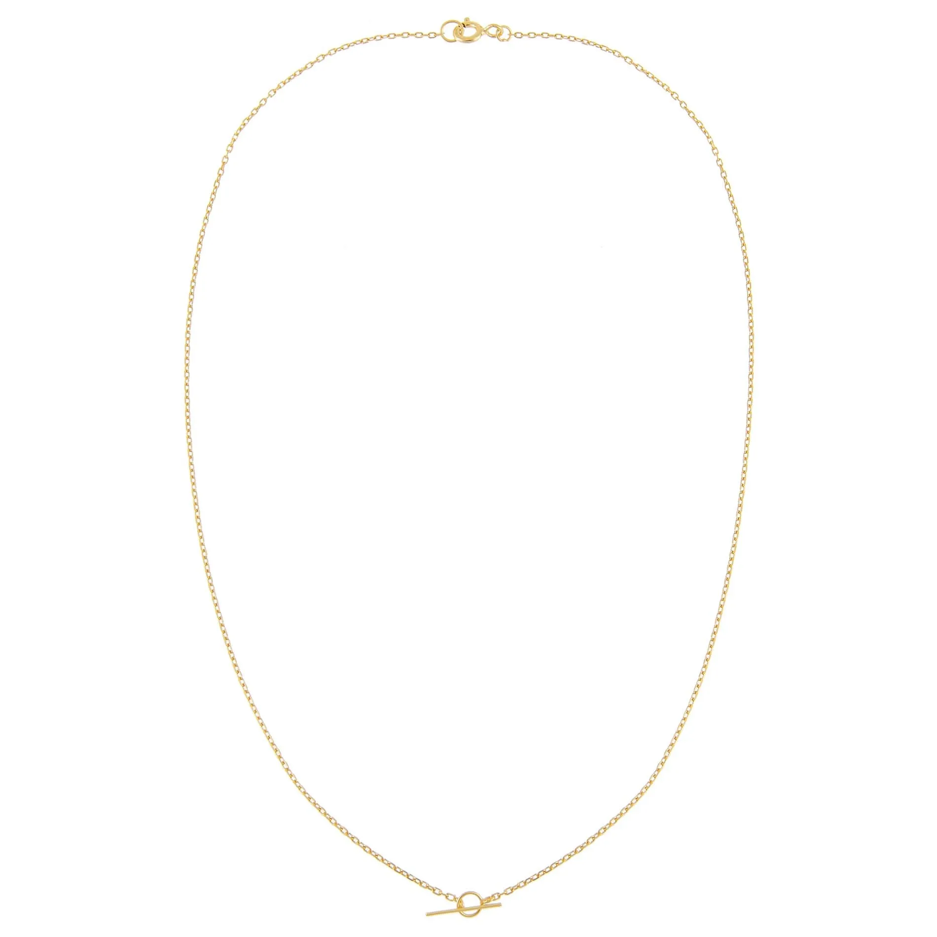 Thin Chain Toggle Choker sold by Adina Eden's product image thumbnail 3