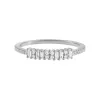 Diamond Baguette X Pavé Band 14K sold by Adina Eden's