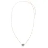 Sapphire Blue Star Of David Necklace 14K sold by Adina Eden's