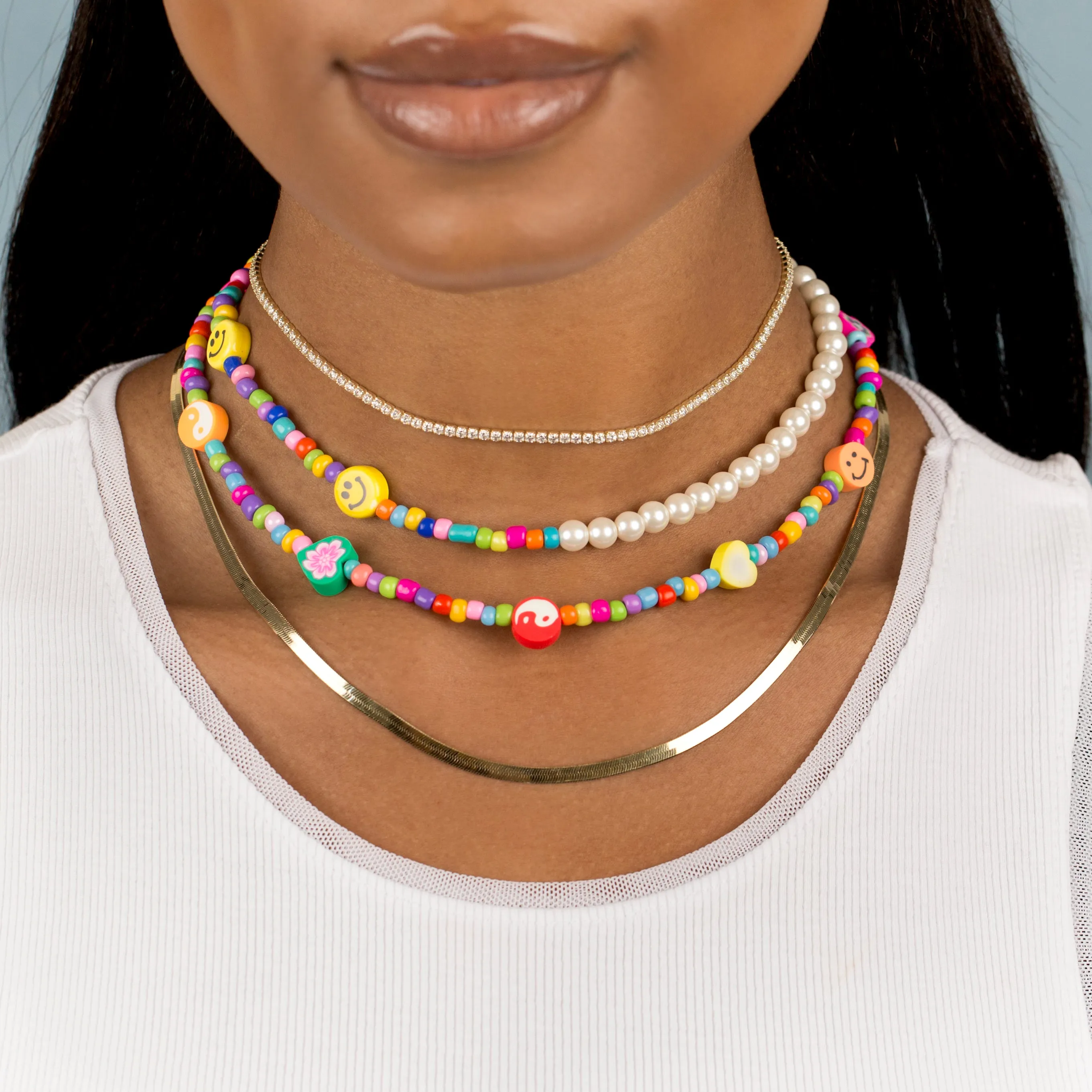 The Iconic Camp Necklace Combo Set sold by Adina Eden's product image thumbnail 2