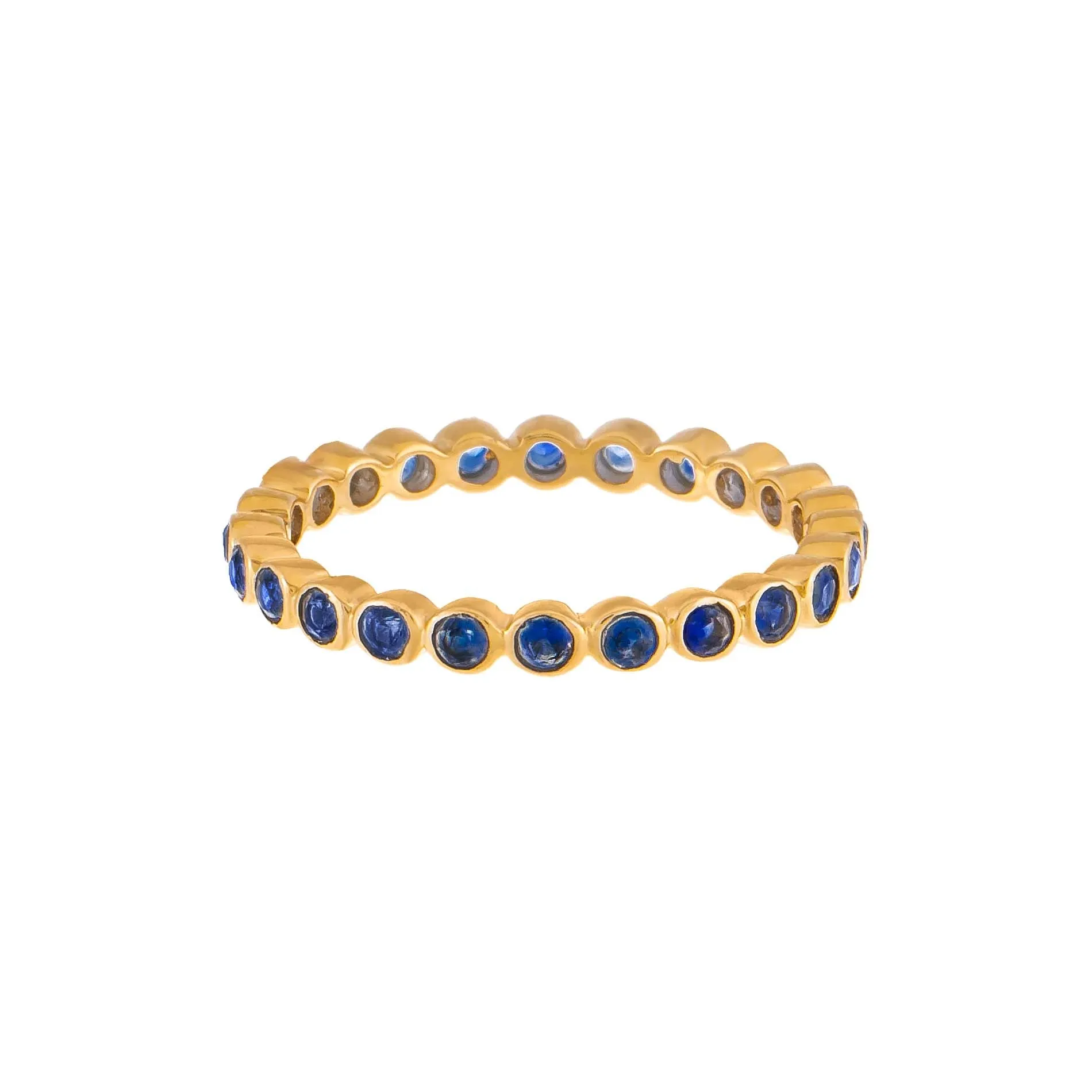 Gemstone Bezel Ring 14K sold by Adina Eden's product image thumbnail 5