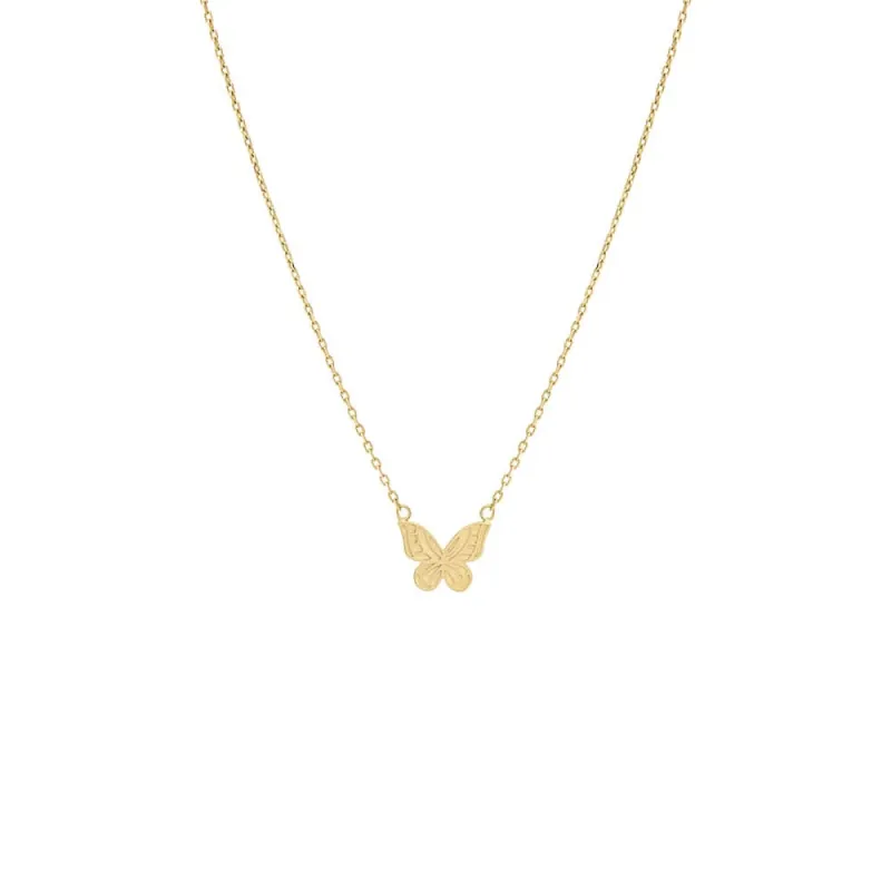 Adina Eden Butterfly Necklace 14K sold by Adina Eden's