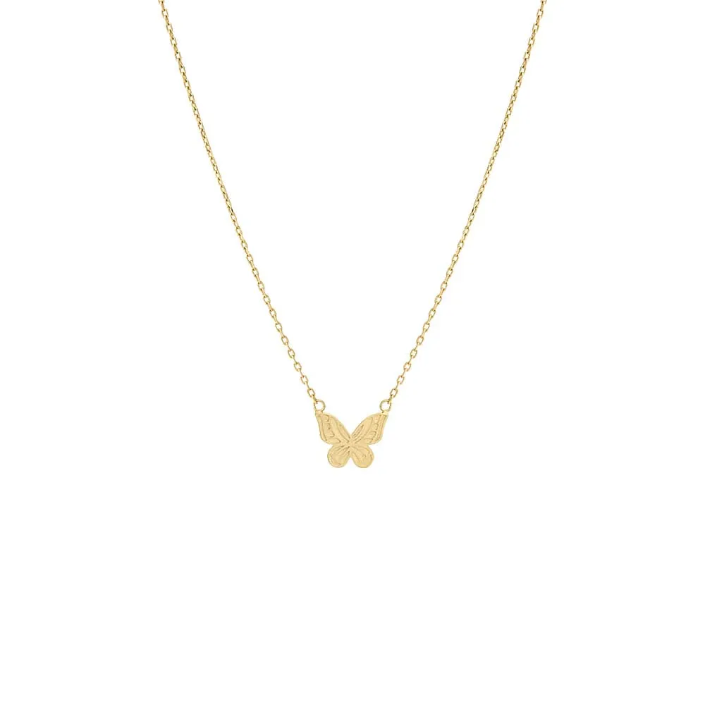 Adina Eden Butterfly Necklace 14K sold by Adina Eden's