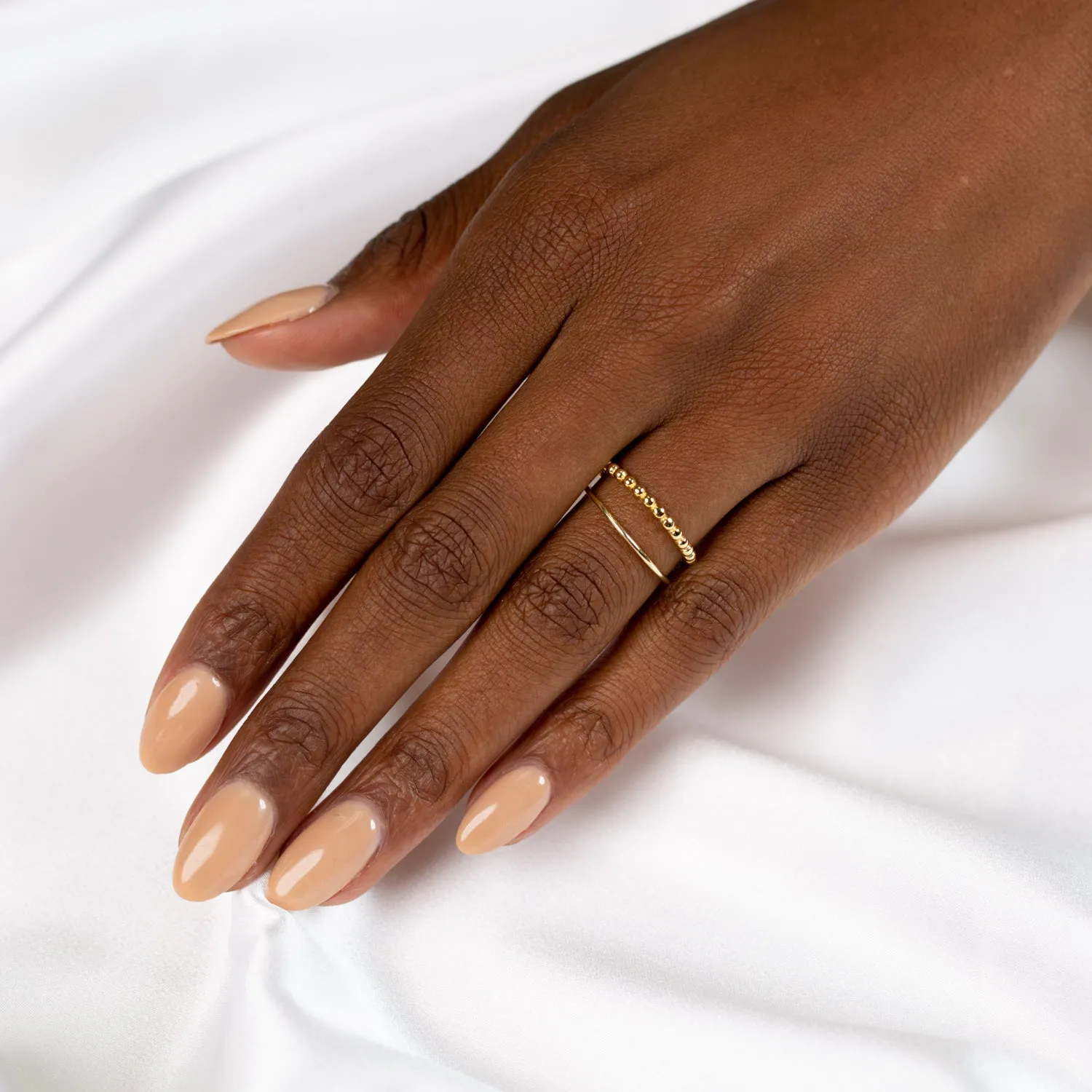 Dainty Ring Stack Combo Set sold by Adina Eden's product image thumbnail 2