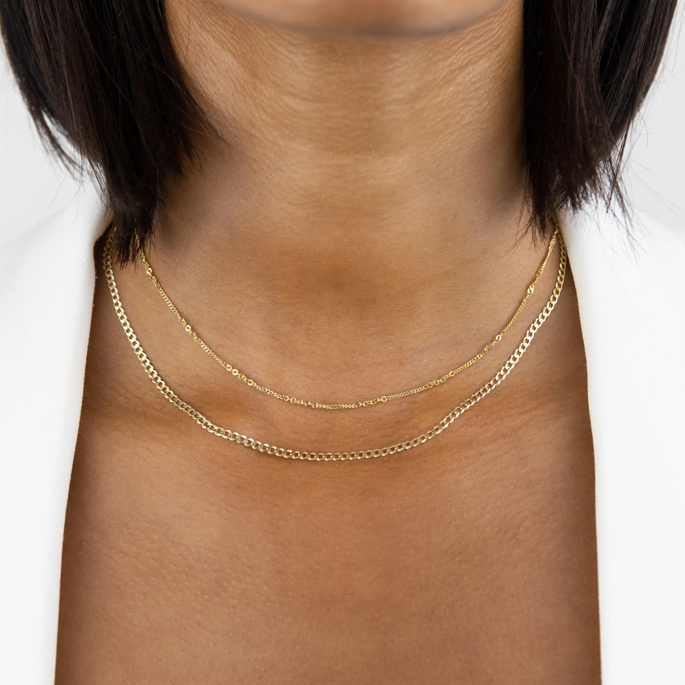 Cuban Chain Necklace 14K sold by Adina Eden's product image thumbnail 2