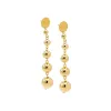 Graduated Multi Ball Drop Stud Earring sold by Adina Eden's