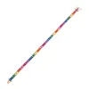 Rainbow Princess Cut Tennis Bracelet sold by Adina Eden's