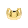 Solid Wide Dome Bangle Bracelet sold by Adina Eden's