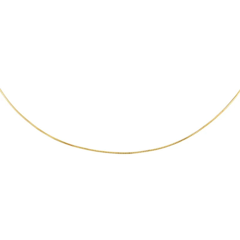 Snake Thin Chain Necklace sold by Adina Eden's