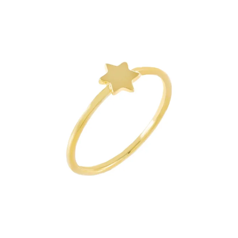 Solid Starburst Ring sold by Adina Eden's