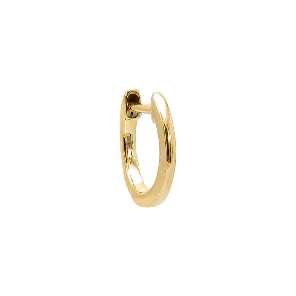 Solid Huggie Earring 14K sold by Adina Eden's product image thumbnail 5