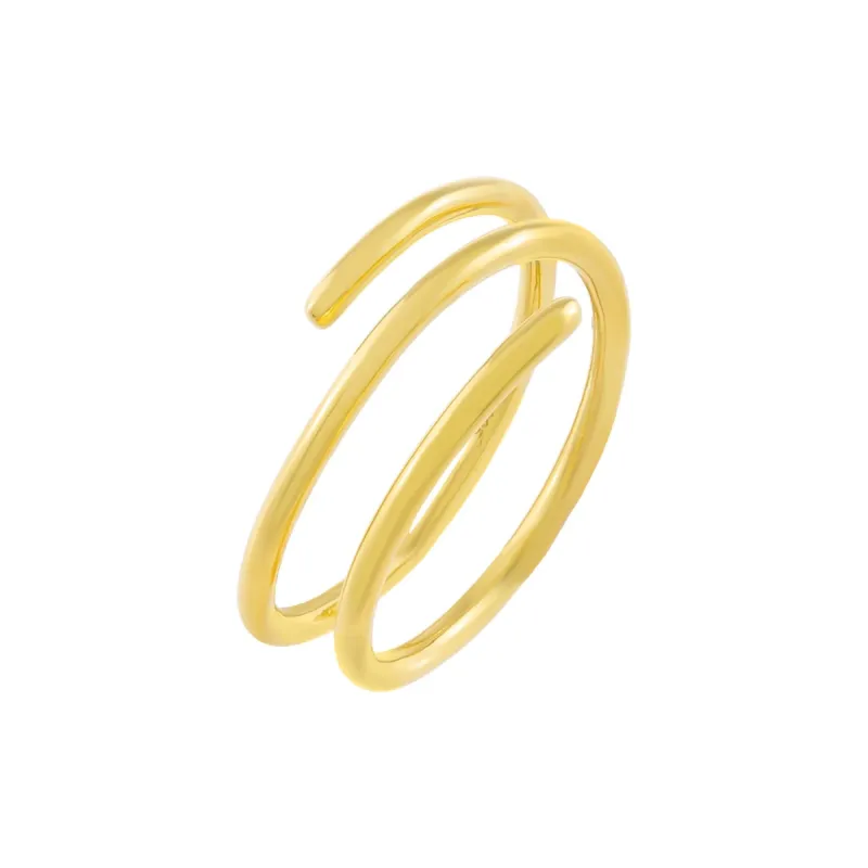 Triple Row Wrap Ring sold by Adina Eden's