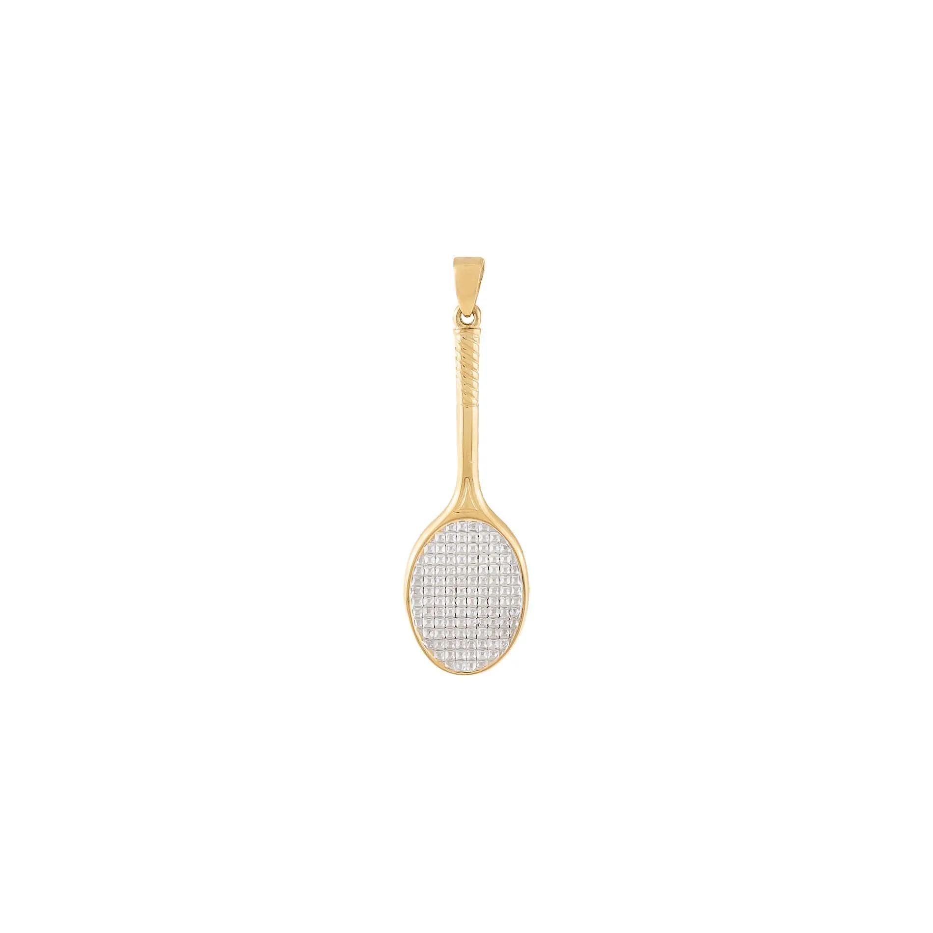 Tennis Racket Charm 14K sold by Adina Eden's