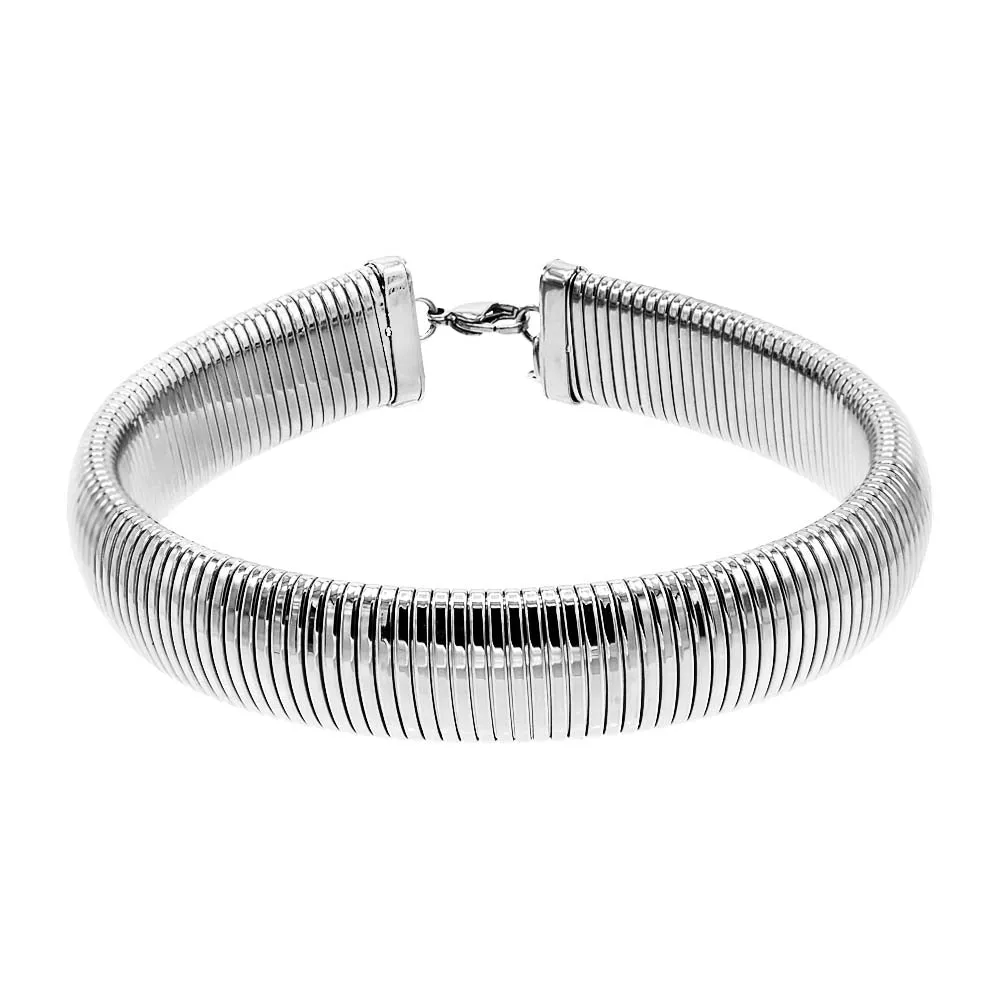 Super Chunky Snake Chain Choker sold by Adina Eden's product image thumbnail 3