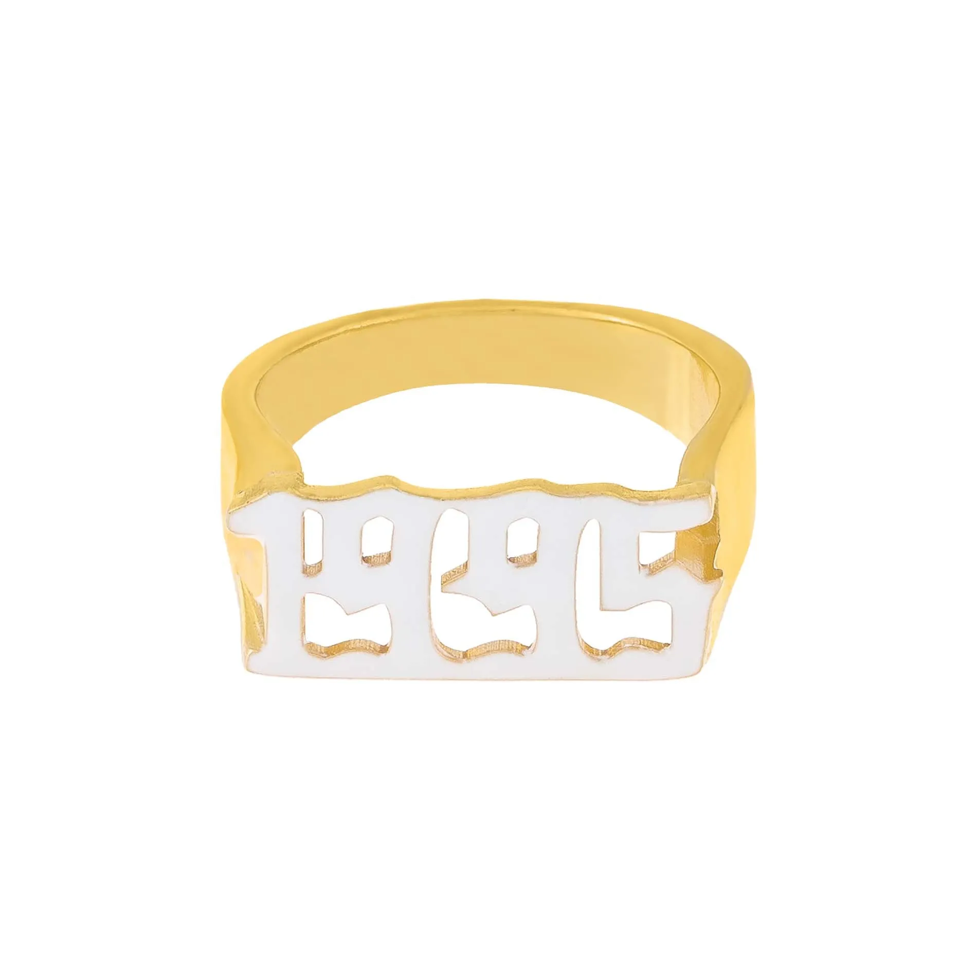Enamel Year Ring sold by Adina Eden's product image thumbnail 3