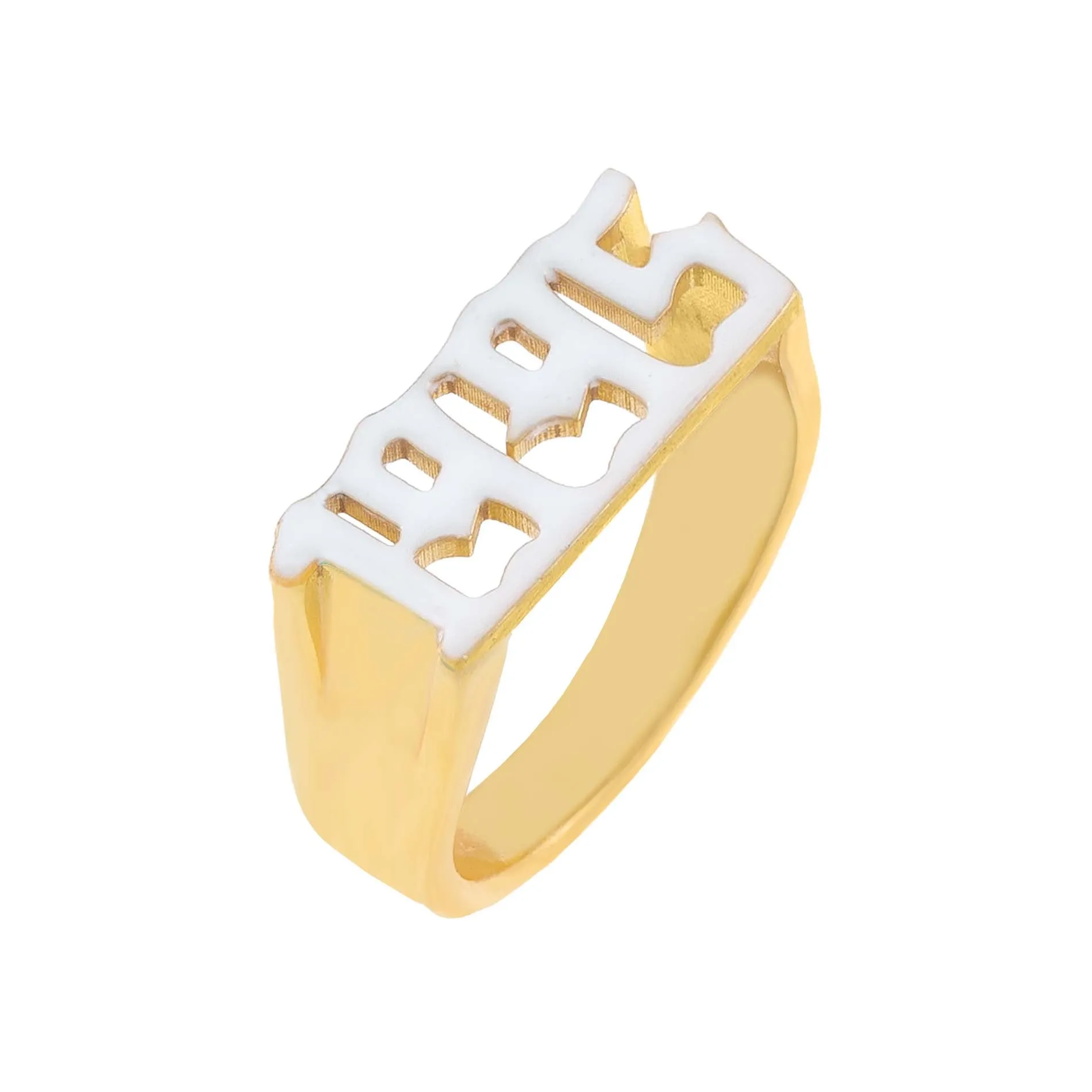 Enamel Year Ring sold by Adina Eden's