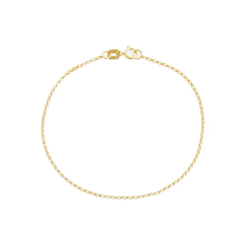 Rolo Chain Bracelet 14K sold by Adina Eden's