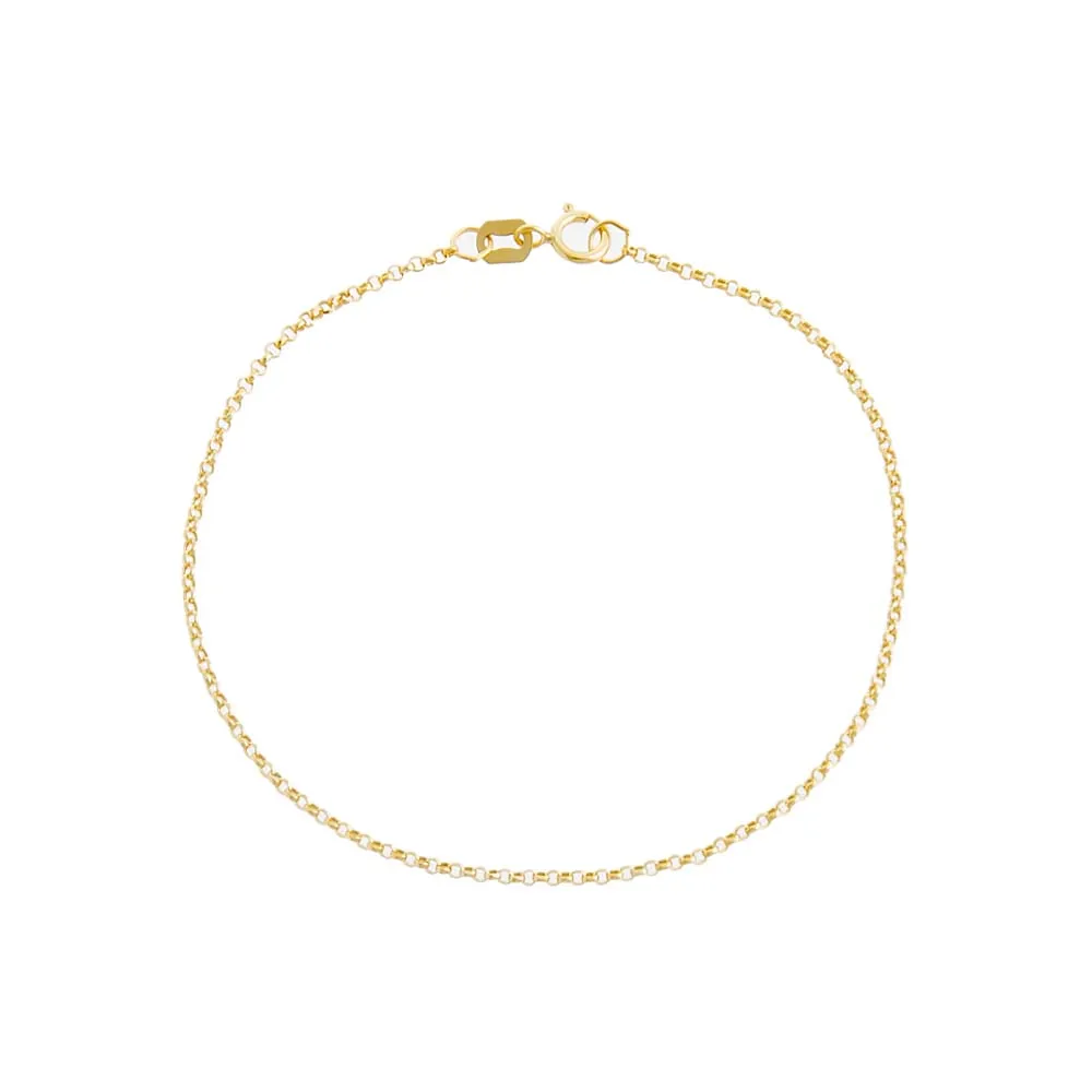 Rolo Chain Bracelet 14K sold by Adina Eden's