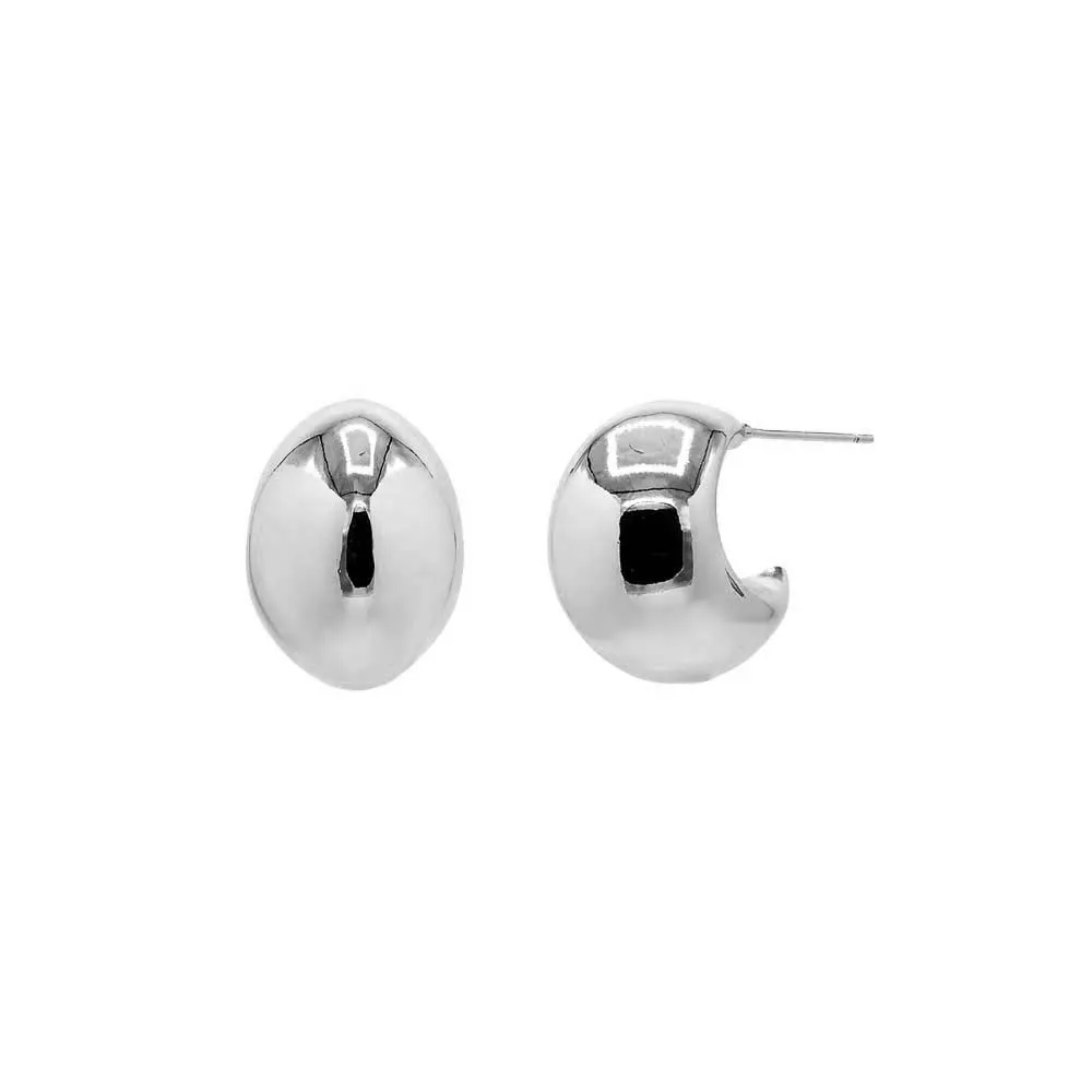 Chunky Graduated Hoop Earring sold by Adina Eden's product image thumbnail 3