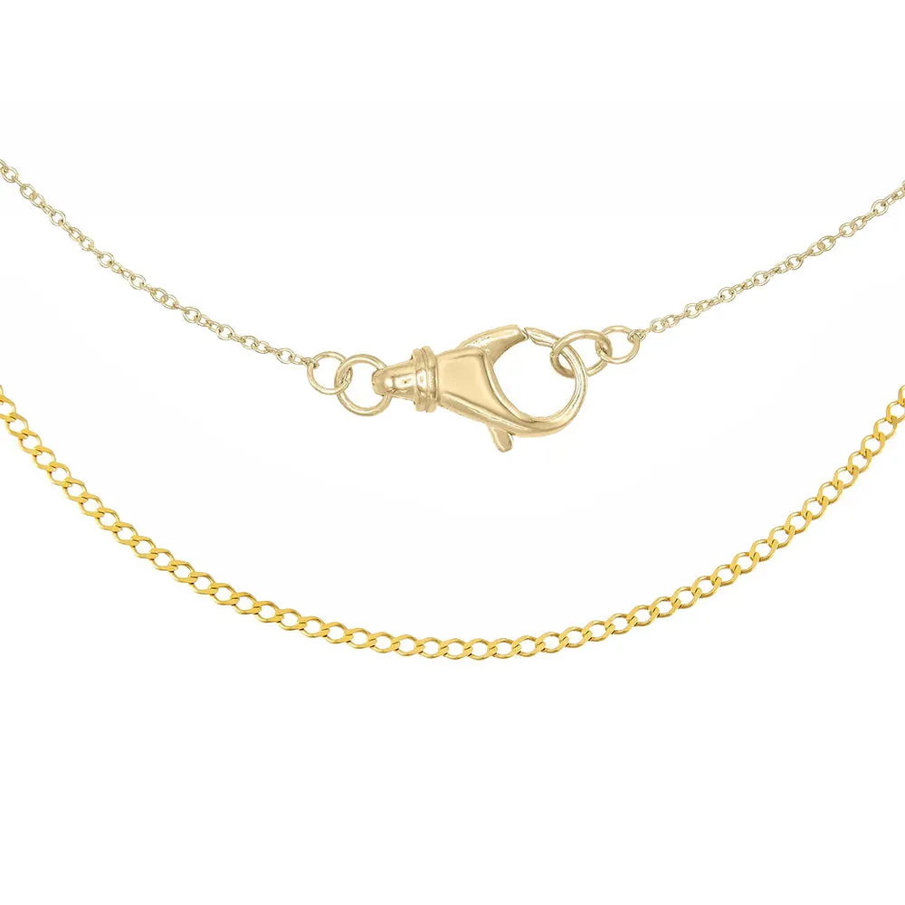 Clasp Chain Necklace Combo Set sold by Adina Eden's